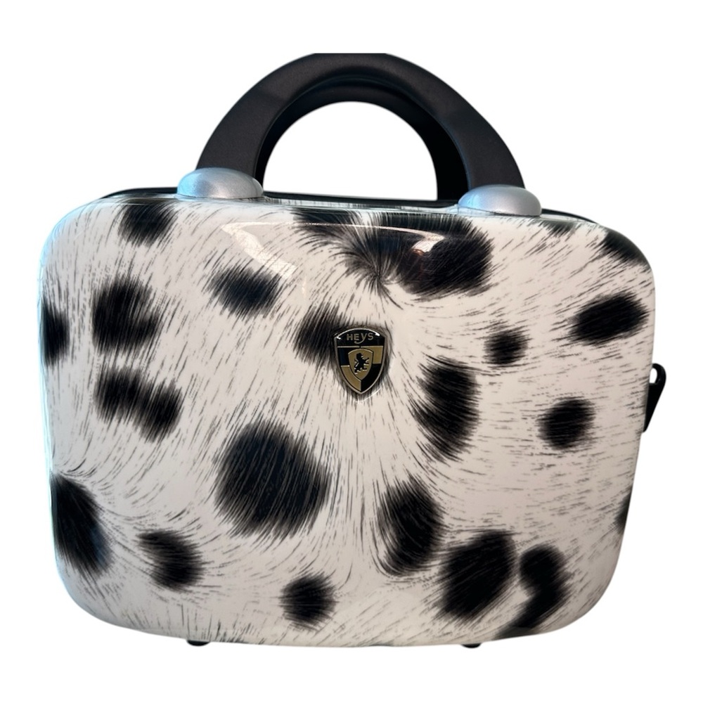 HEYs White & Black Spot Travel Vanity Case Luggage